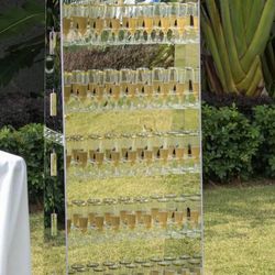 Champagne wall