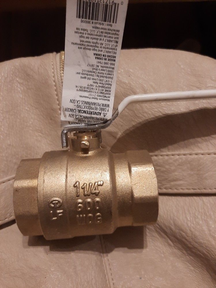 Pllumbing supplies