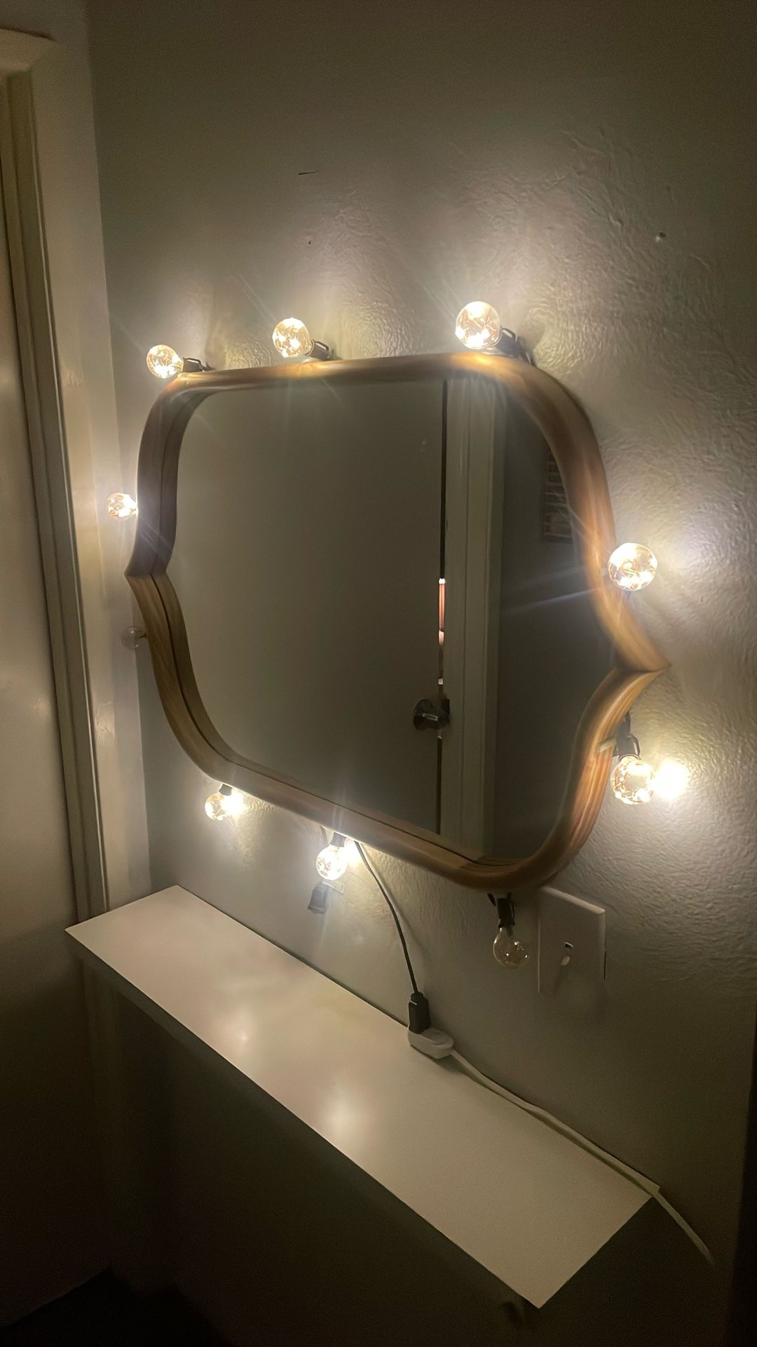 Wooden Mirror