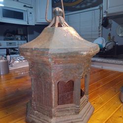 Early 1920s Japanese Cast-iron Bird Feeder