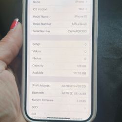 iphone 15 factory unlocked  (bad IMEI) 