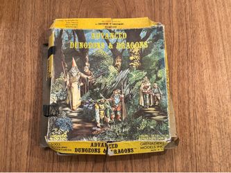 Grenadier Dungeons & Dragons #5003 1980 Woodland Adventures 25mm Set Incomplete