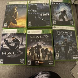 Xbox 360 Halo Games Great Condition