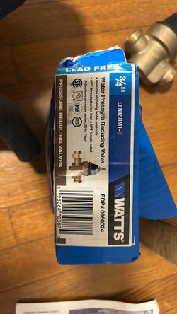 Watts PRV 3/4