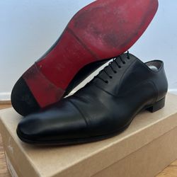 Christian Louboutin EU 42.5 US 9.5 MENS Greggo Black Dress Shoes 