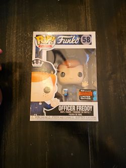 Funko Pop Officer Freddy Limited Edition