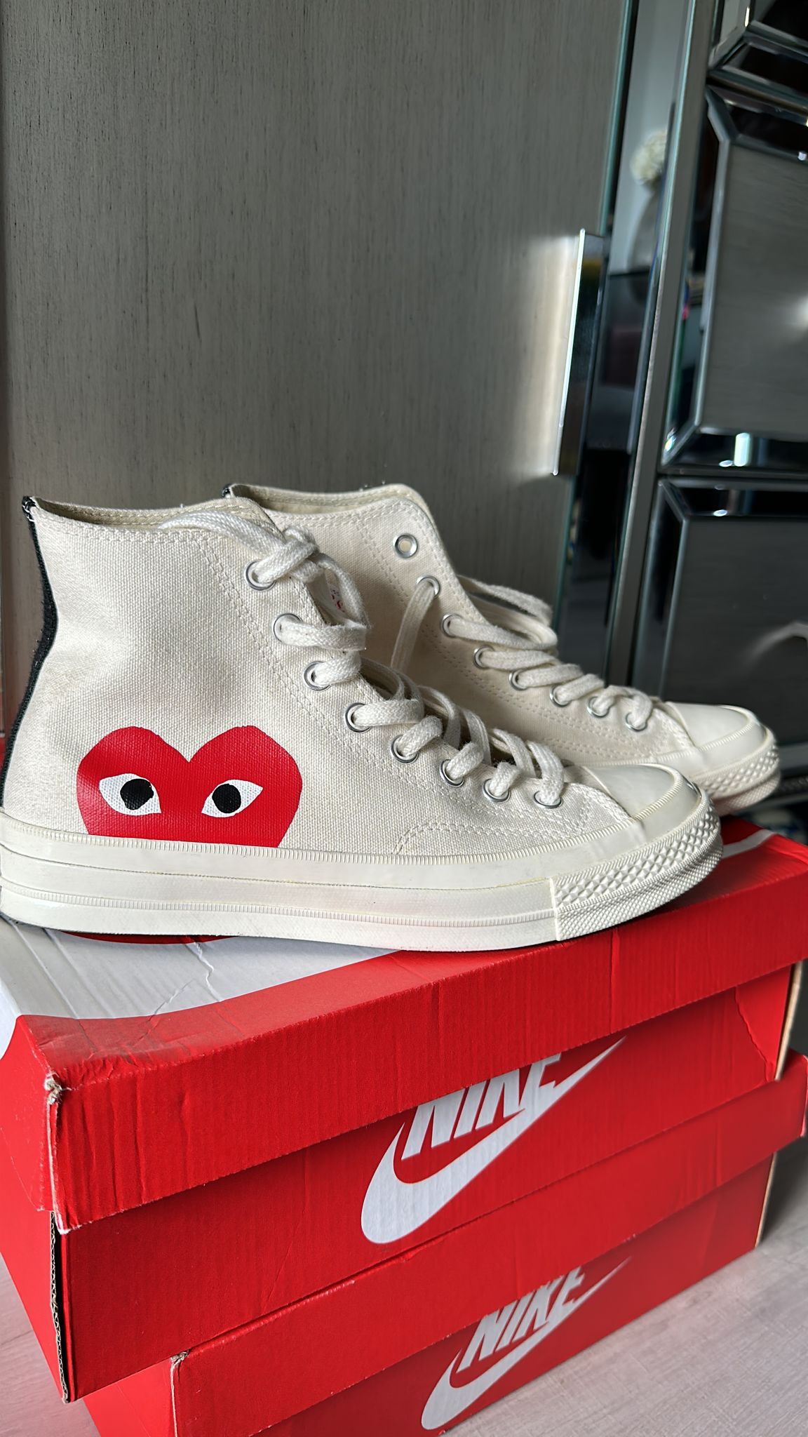 Converse X Comme Garcons Play All Star Chuck '70 for Sale in Miami, OfferUp