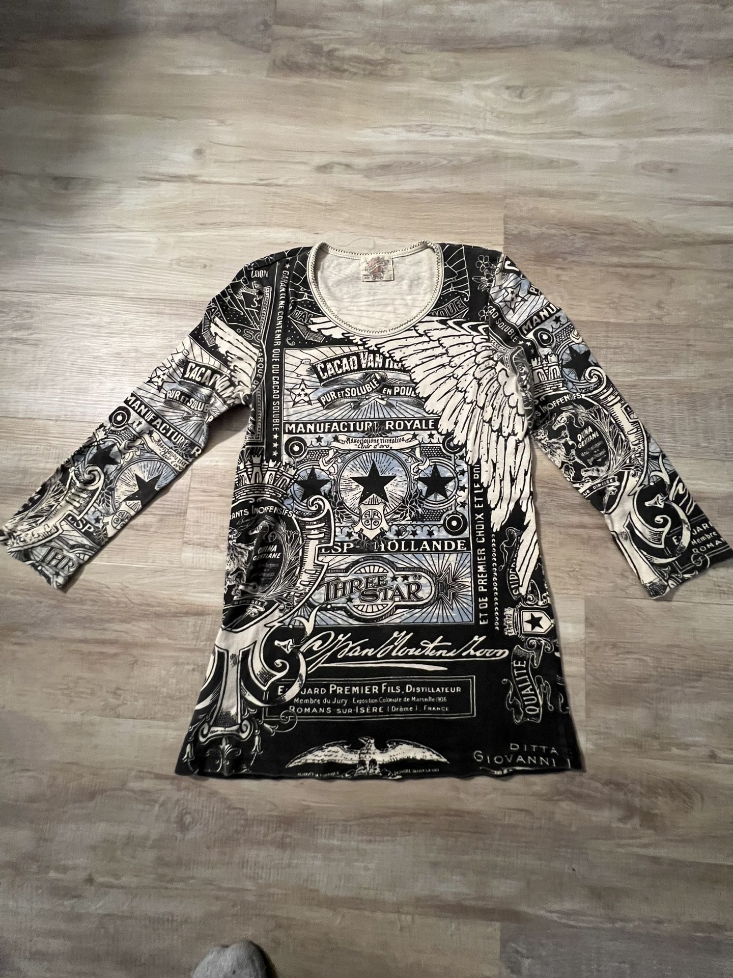Women’s Skinny Minnie Rhinestones Longsleeve