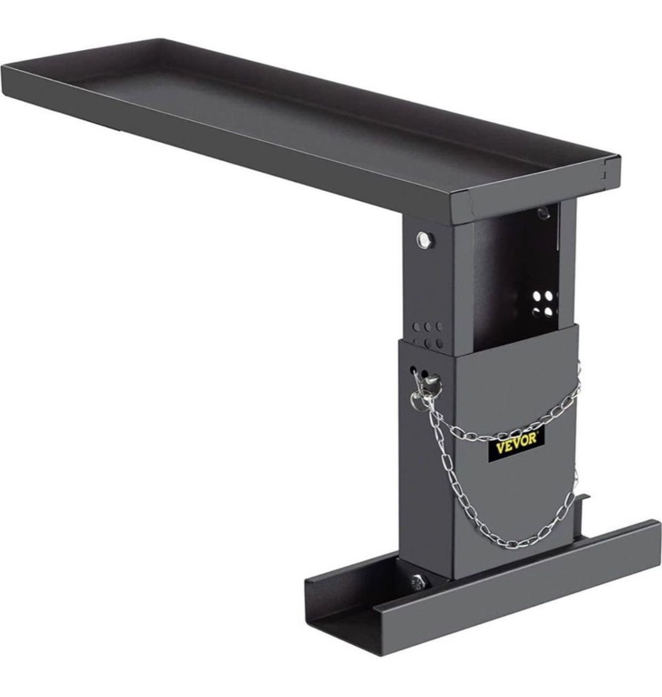 23.4x7.6-Inch Ladder Extender, Extension Ladder 12.25-19.7-Inch Adjustable Height Range, Ladder Leve