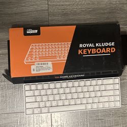New Gaming Keyboard, Royal Kludge, Bluetooth Enabled and Wireless