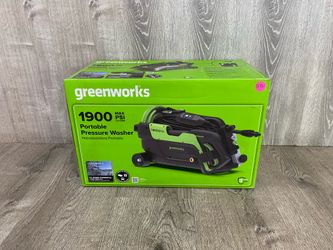 Greenworks 1900 Max PSI Portable Pressure Washer