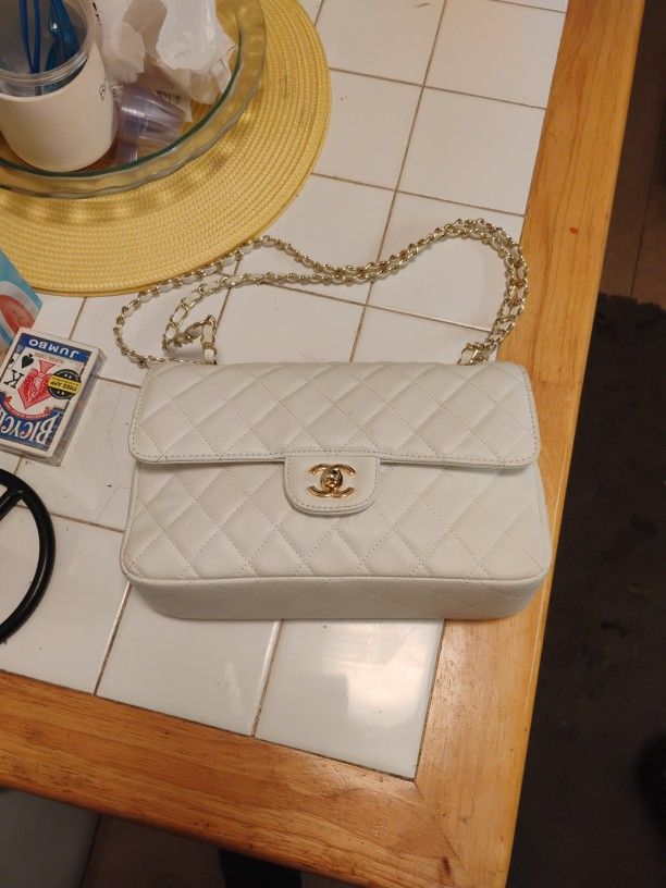 Chanel Classic Double Flap  Medium Size 2005-2006 Serial Number 10218184