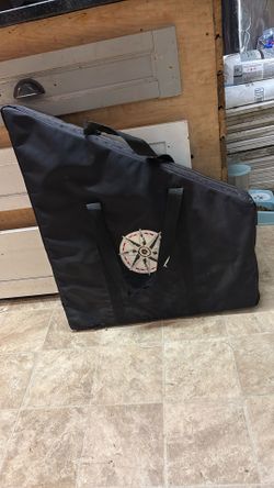 Vintage Marlboro Unlimited Portable Poker Table Top With Travel Case