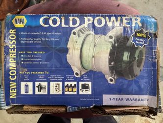 New NAPA AC Compressor