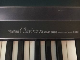 Yamaha Clavinova CLP 500 electric piano for Sale in San Francisco CA OfferUp