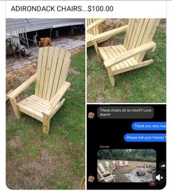Adirondack chairs