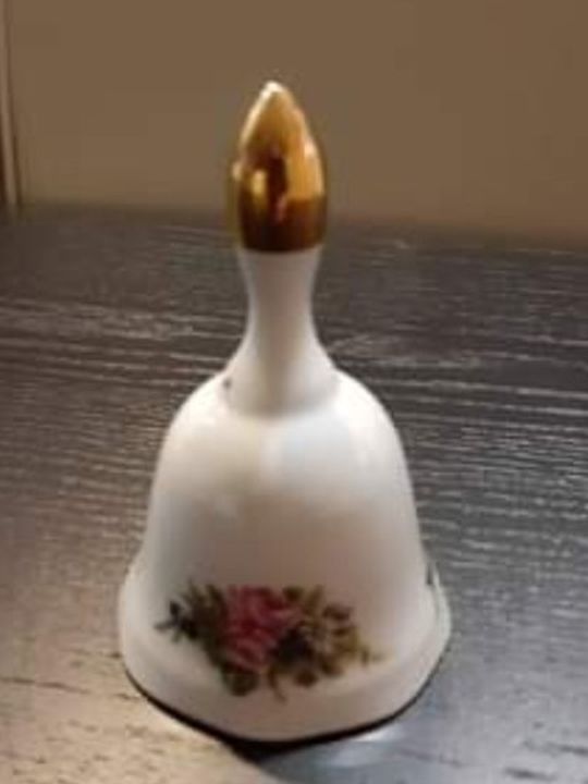 Vintage Bell Beautiful Hand Painted Floral Design