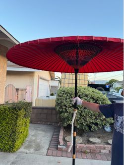 Tall Japanese Style Umbrella