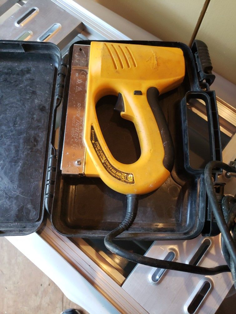 Yellow Staple Gun