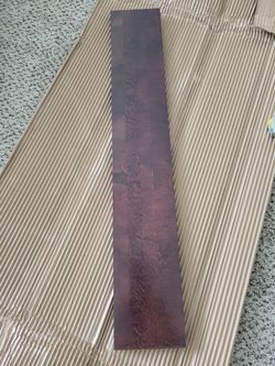 Espresso Cabinet Space Filler 36"x6"