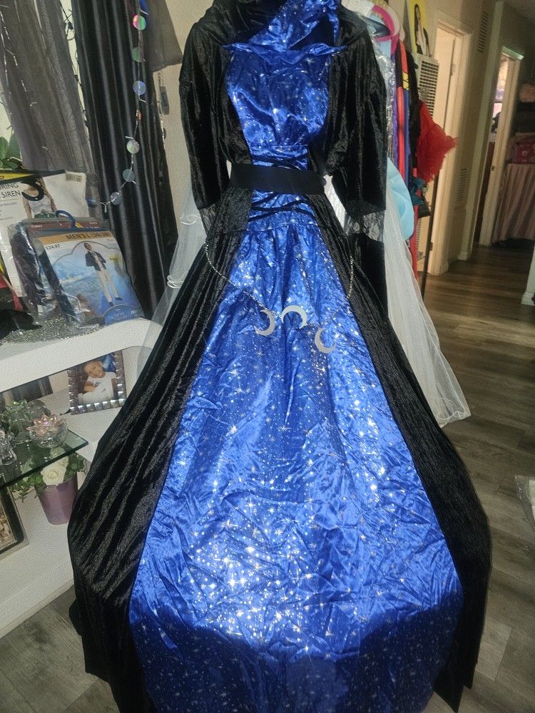 Adults Wich Elegant Long Dress XL