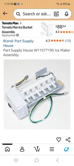 Ice  maker assembly