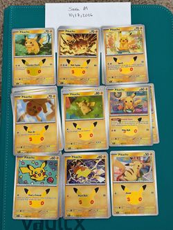 Pokemon Cards - 30th Anniversary