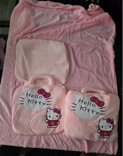 Hello kitty blankets $10