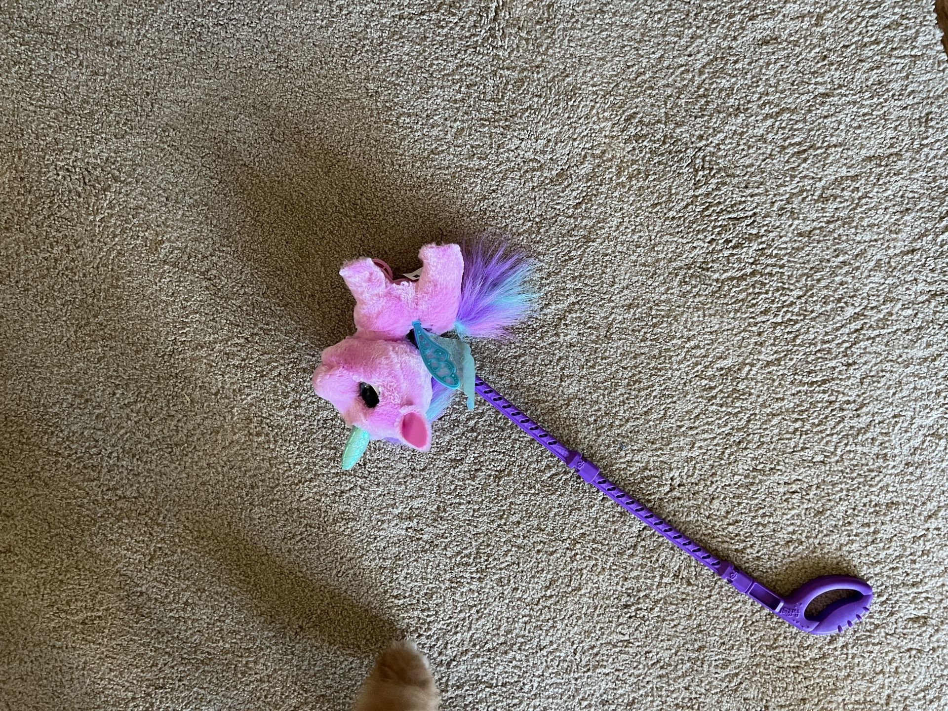 Unicorn Toy Push Along