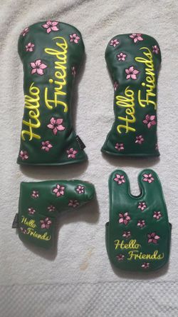 Masters "hello friends" Headcovers