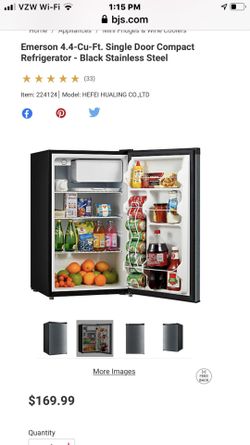 Emerson Mini fridge