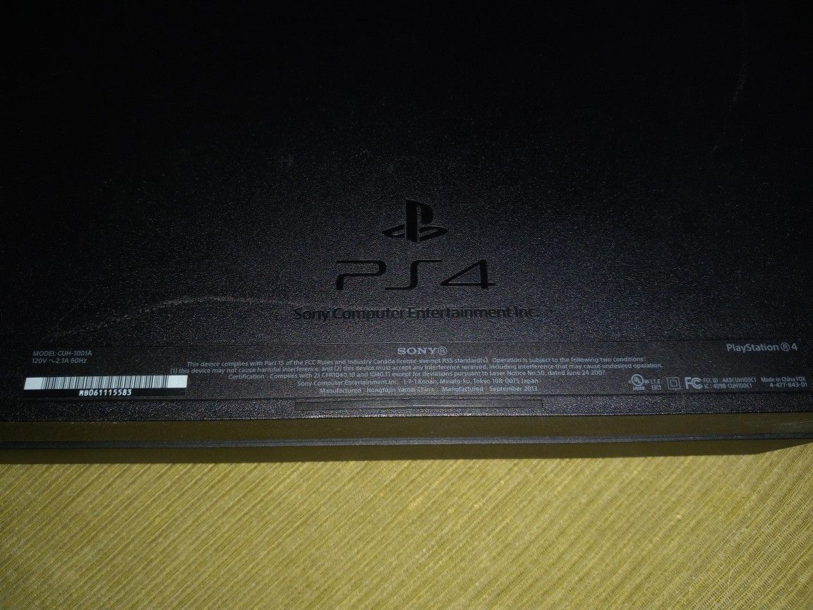 Play Station 4 400 GB Storage (Tested)