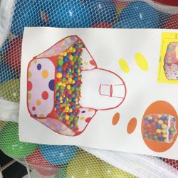 200 Pack Ball Play Tent Set  For Toddlers 