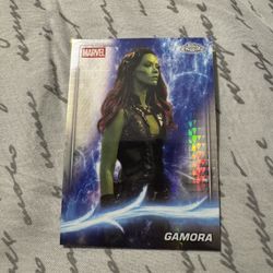 2025 Topps Marvel Chrome Studios Gamora Prism Refractor Guardians Of The Galaxy
