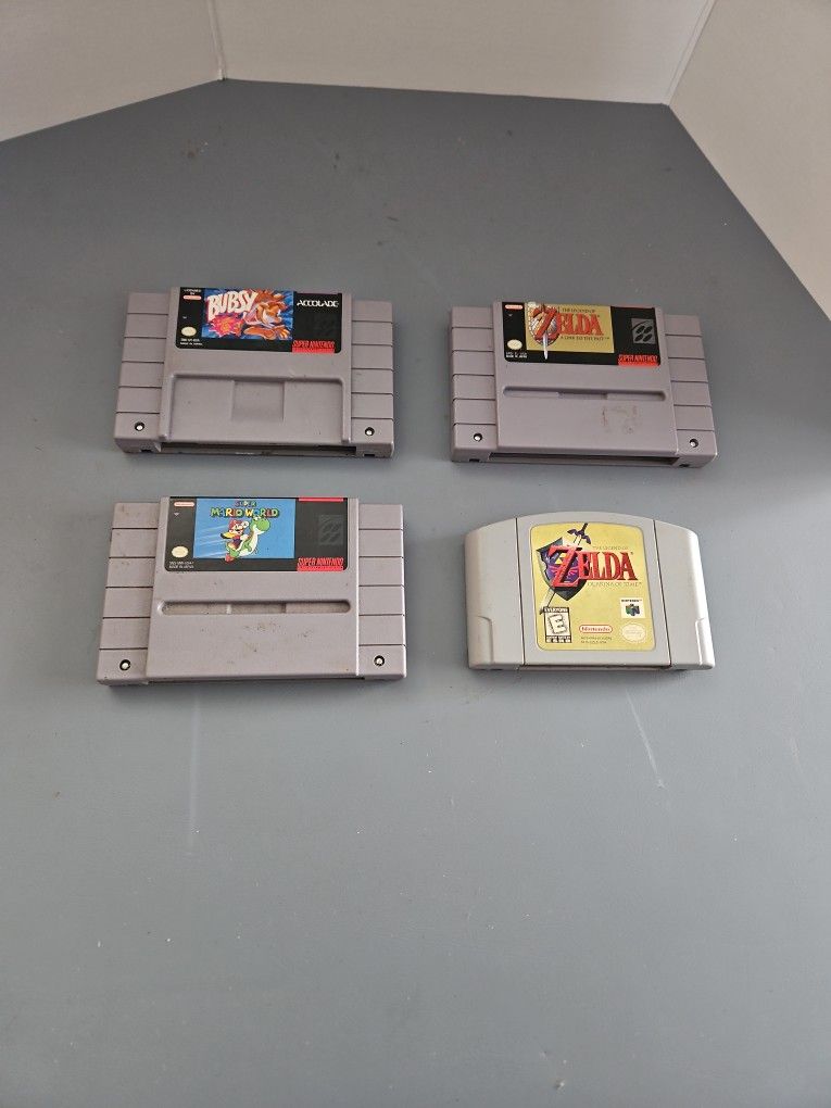 Super Nintendo & Nintendo 64 Games