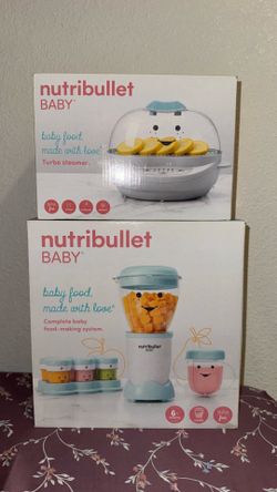 Nutribullet steamer & blender