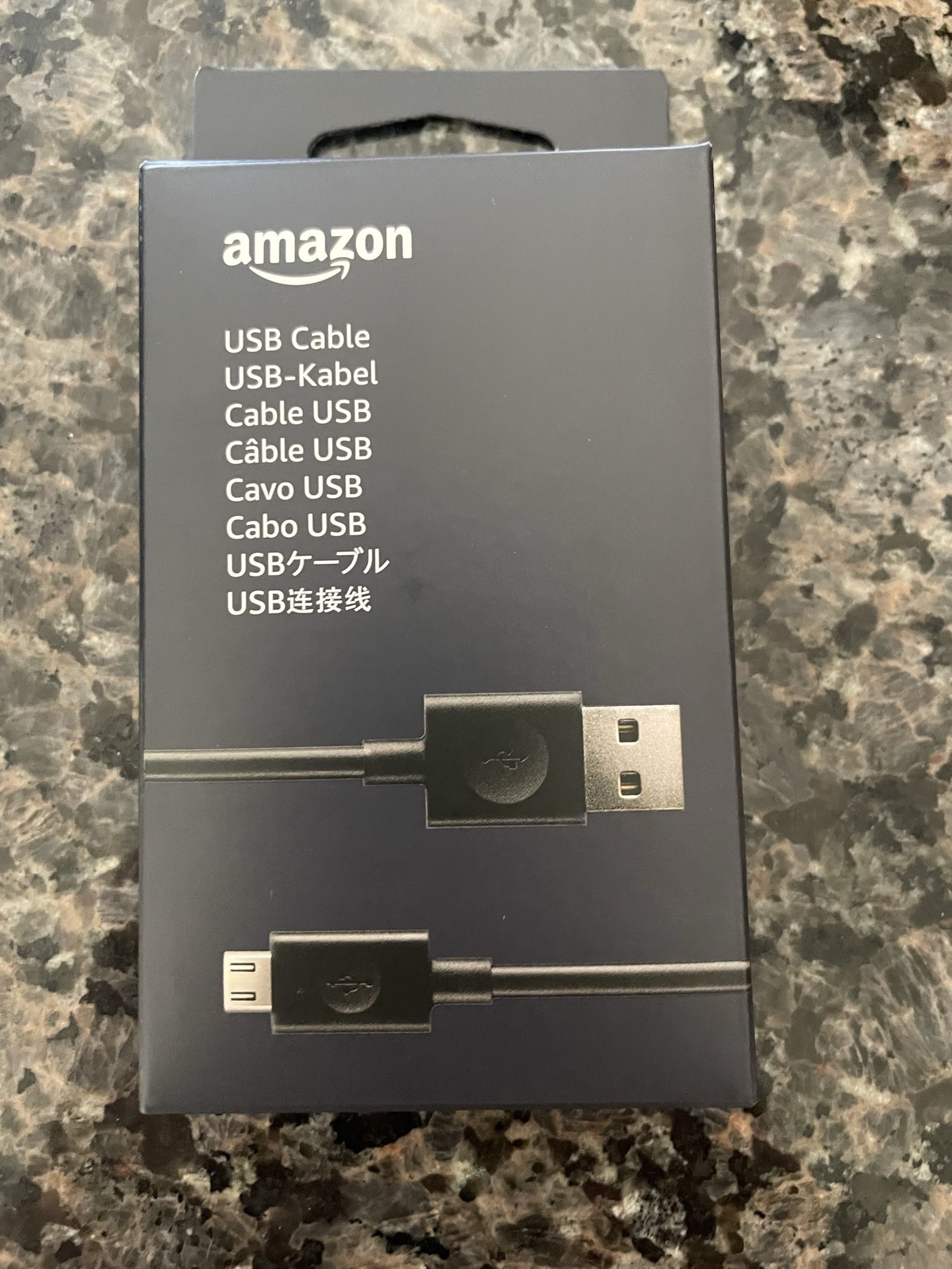 Amazon 5ft USB to Micro-USB Cable (designed for use with Fire tablets and Kindle E-readers)
