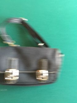 Gray Fossil purse