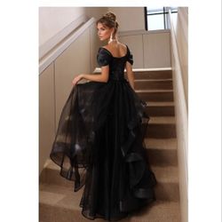 Formal Black Gown