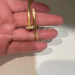 Cartier  Nail Ring And Bracelet