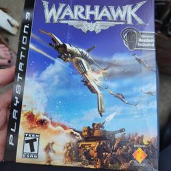 Warhawk [Bluetooth Headset Bundle] (Sony Playstation 3, 2007) NEW PS3 Open Box