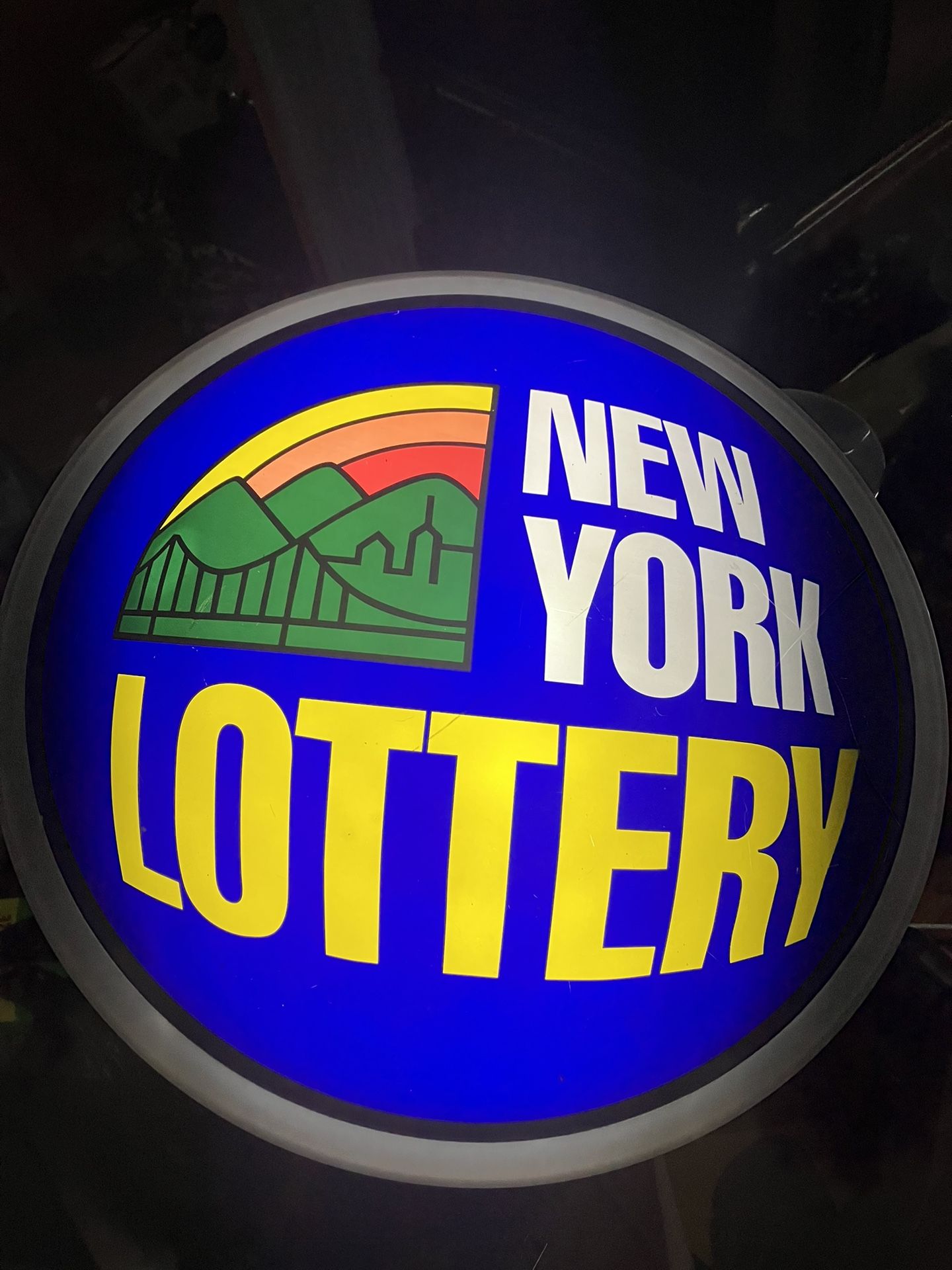 OFFICIAL New York Lottery (Lotto) Store Light