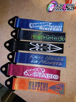 Custom tow strap