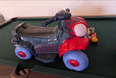 power wheel quad spiderman