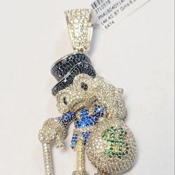 14k Si1 Vs2 Diamond Pendants 