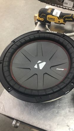 2 Kicker CompR Car Subwoofer