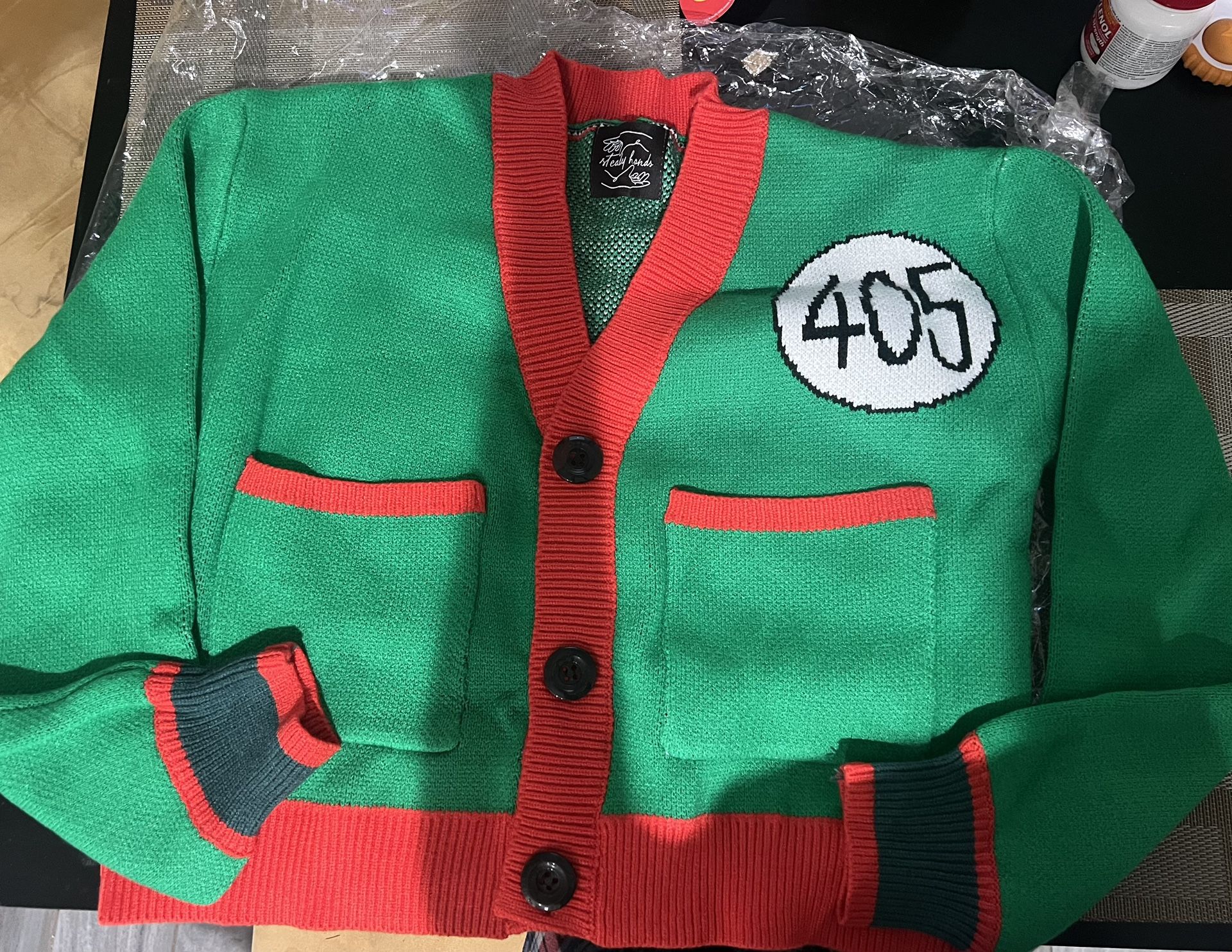 Small HunterxHunter Themed Cardigan (Never Worn)