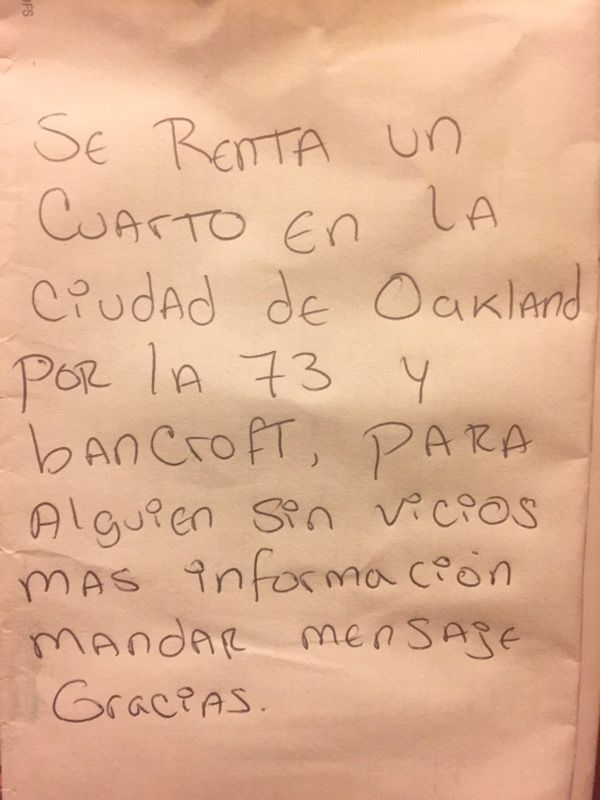 Cuarto de renta
