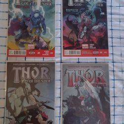Thor God Of Thunder Comic Lot GORR Marvel Movie Coming 