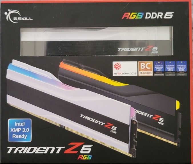 Unopened DDR5 GSkill RAM 32GBx2 6400